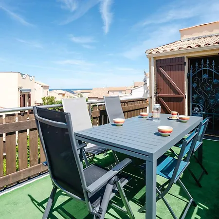 Villa Pavillon Climatisé Avec Piscine, Parking à Narbonne-plage - Fr-1-409-203